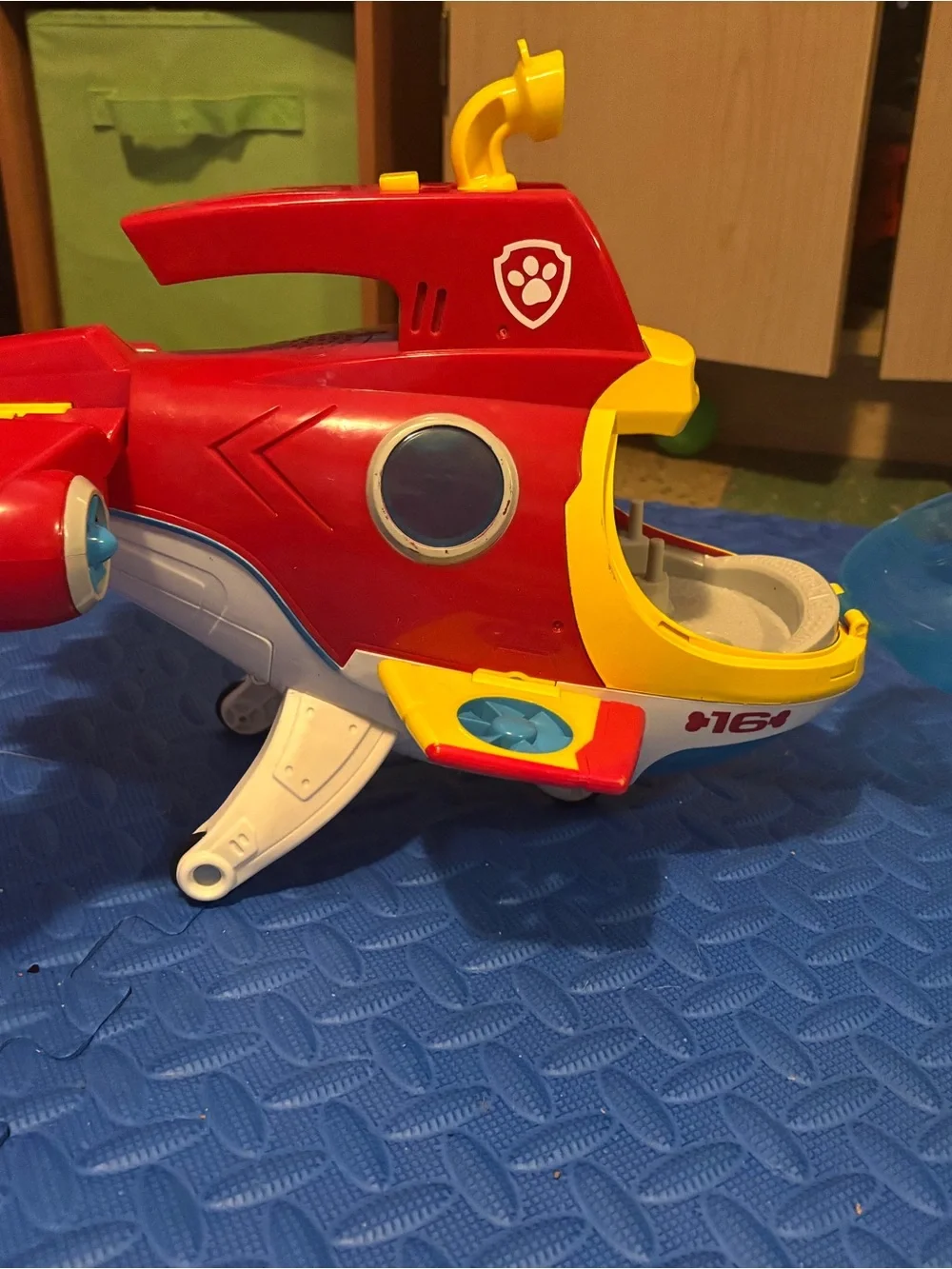 Paw Patrol Red Rescue Sub/Plane Vehicle